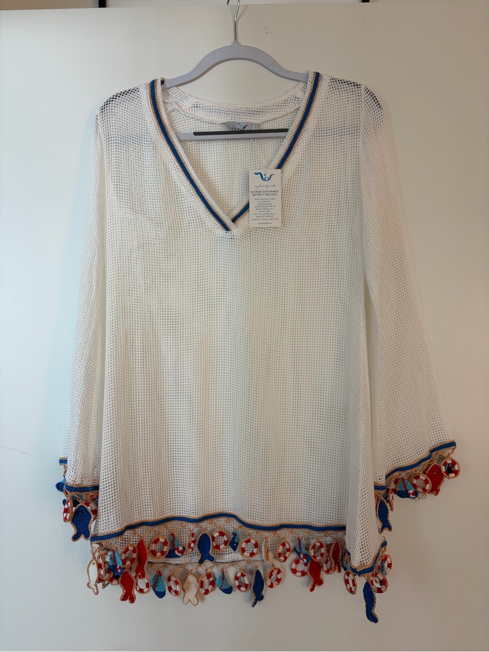 NWT MY BEACHY SIDE POISSON TUNIC - Picture 2 of 5